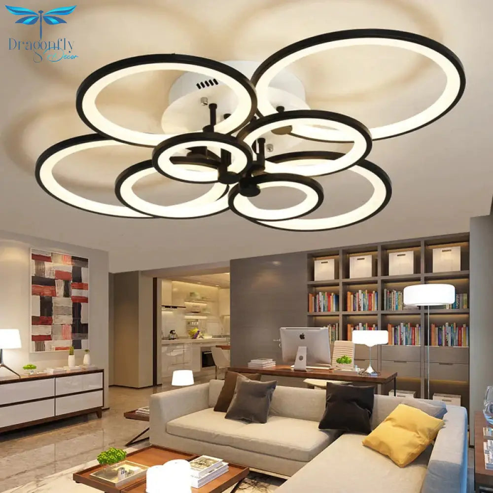 Surface Mounted Modern Led Ceiling Lights For Living Room Bedroom