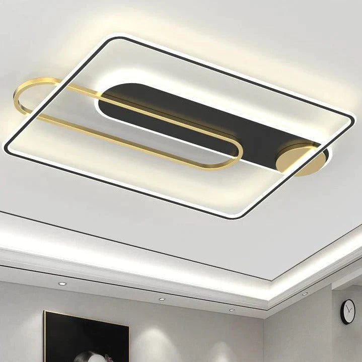 Thin Bedroom Restaurant Modern Simple Side - Emitting Led Ceiling Lamp Decoration