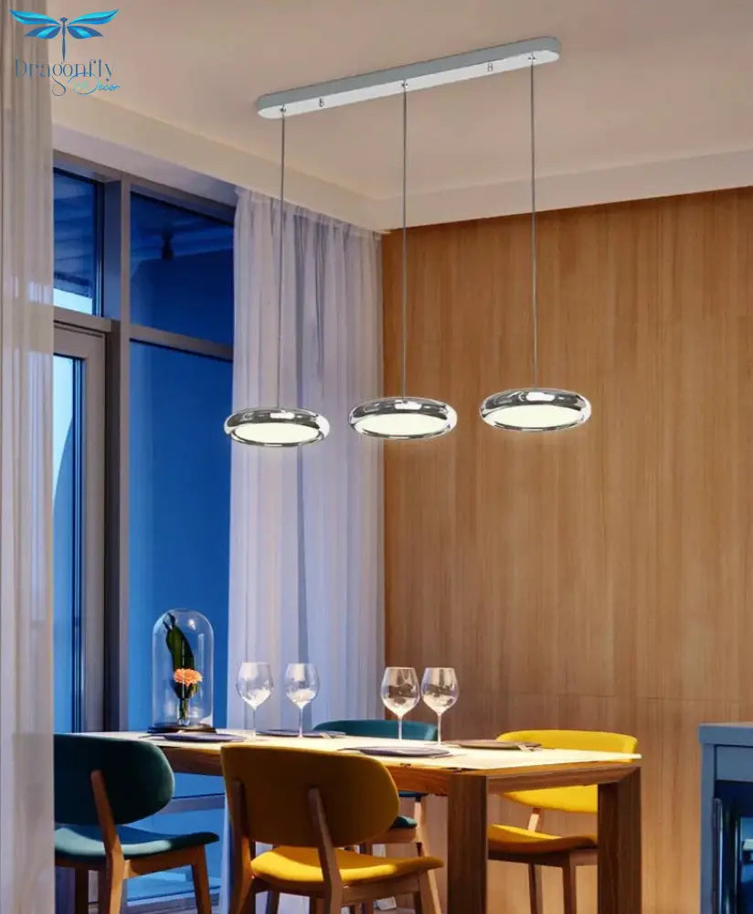 Three - Heads Restaurant Chandelier Creative Lamp Simple Modern Pendant