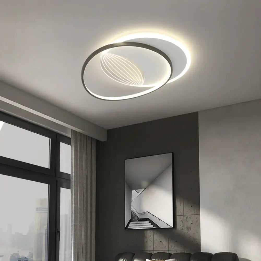 Ultra - Thin Living Room Lamp In Light The Bedroom Ceiling Master Simple Nordic New Style Round /