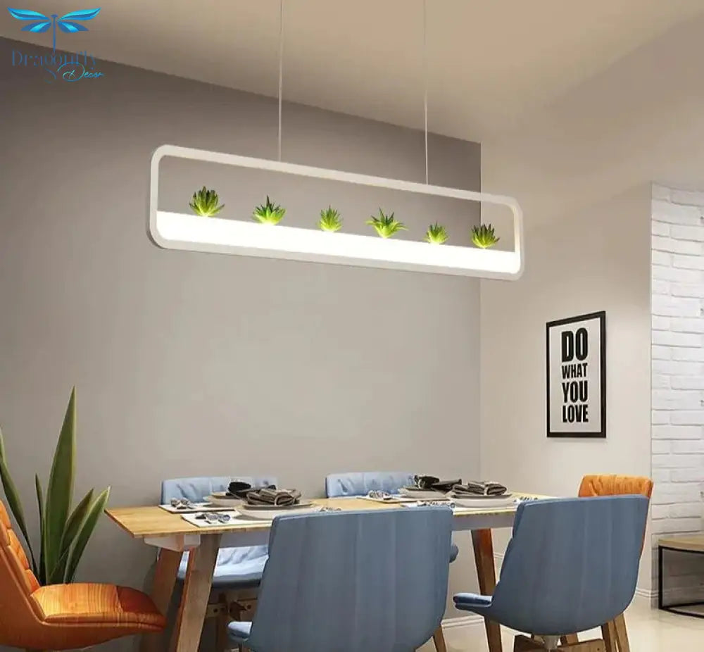 White Natural Green Pendant Lights Used To Decorate The Dining Room Living Indoor Lamp Luminaire